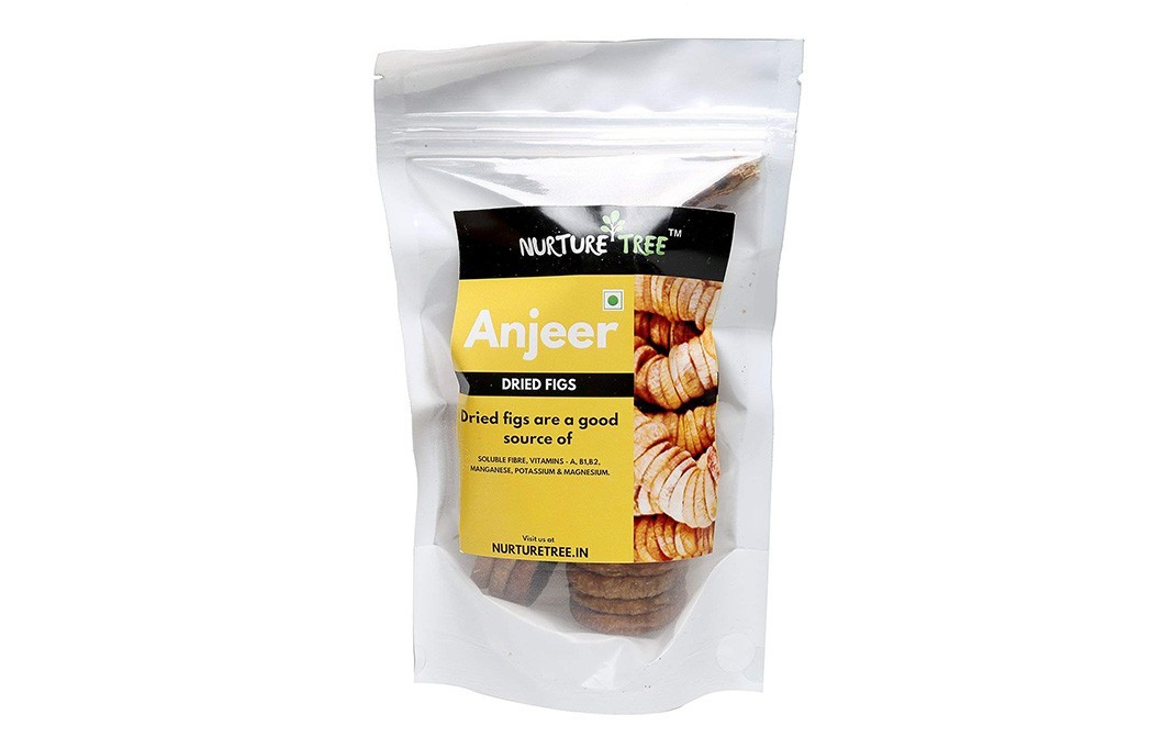 Nurture Tree Anjeer, Dried Figs   Pack  250 grams